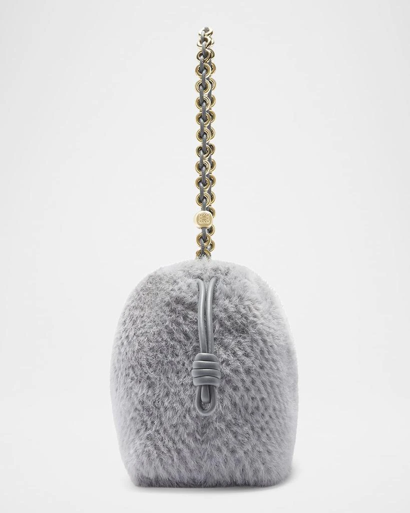 Loewe Flamenco Shoulder Bag in Fluffy Knit 3