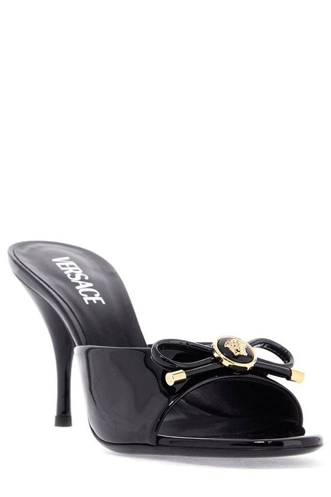 Versace Versace Medusa Bow-Detailed Open-Toe Mules 2