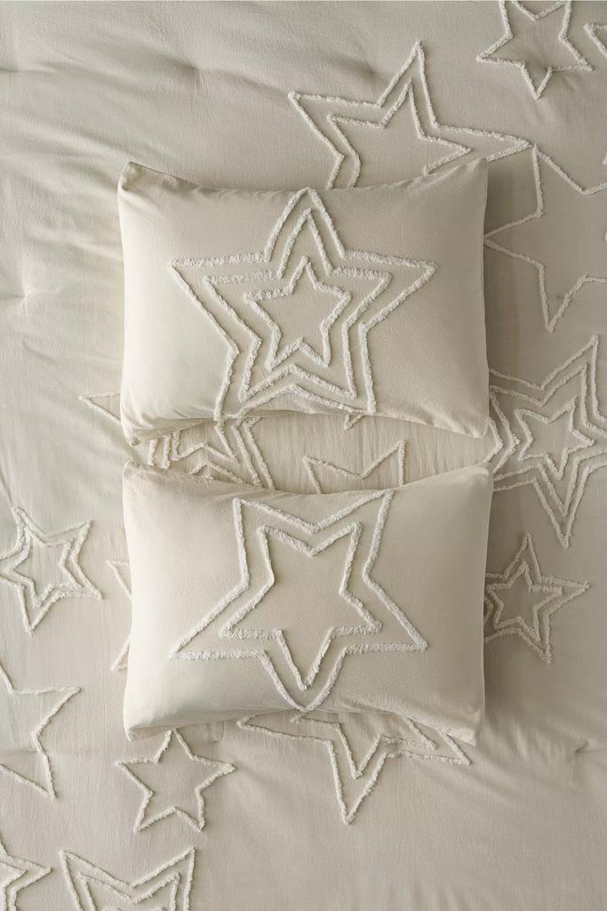 Urban Outfitters Star Icon Tufted Sham