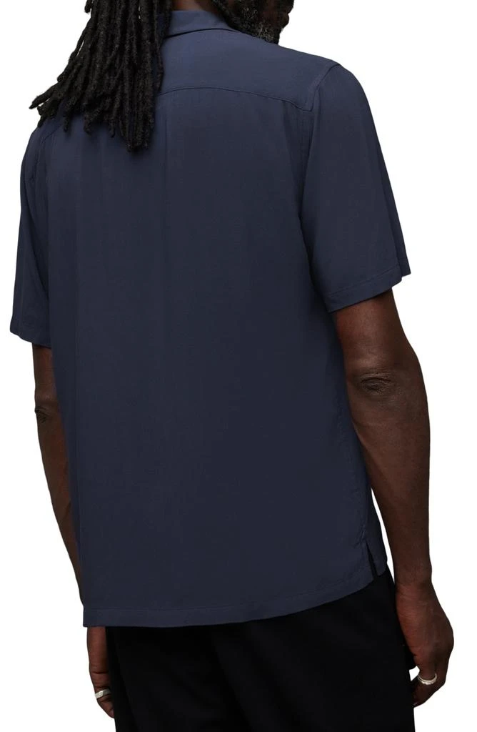 ALL SAINTS Venice Relaxed Fit Short Sleeve Button-Up Camp Shirt 3