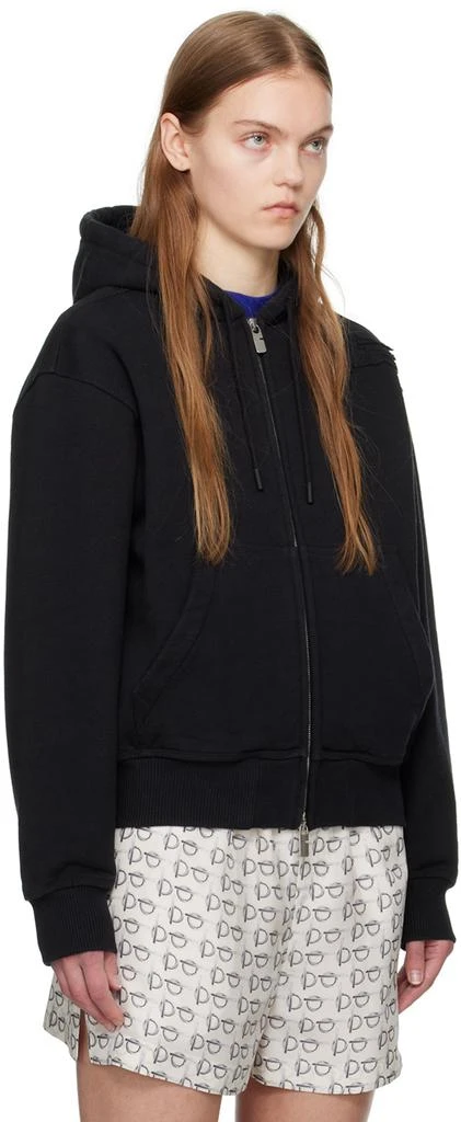 Burberry Black Zip Hoodie 2