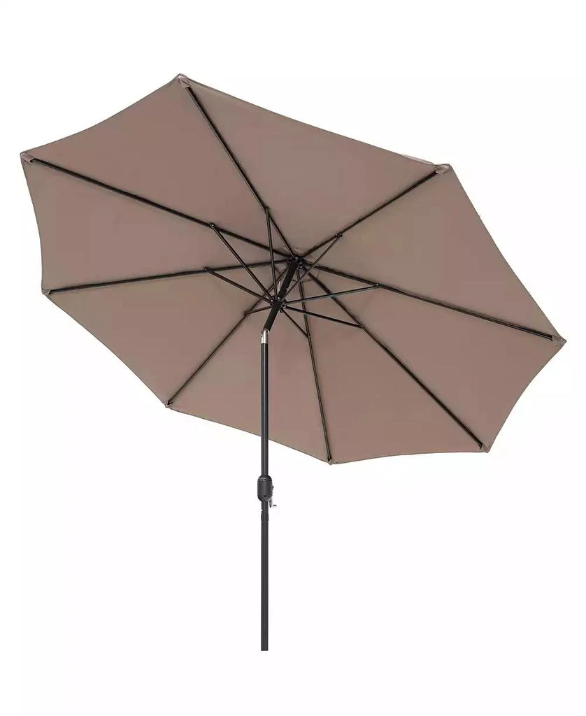 GOUUN 10 Feet Outdoor Patio Umbrella with Tilt Adjustment and Crank 10