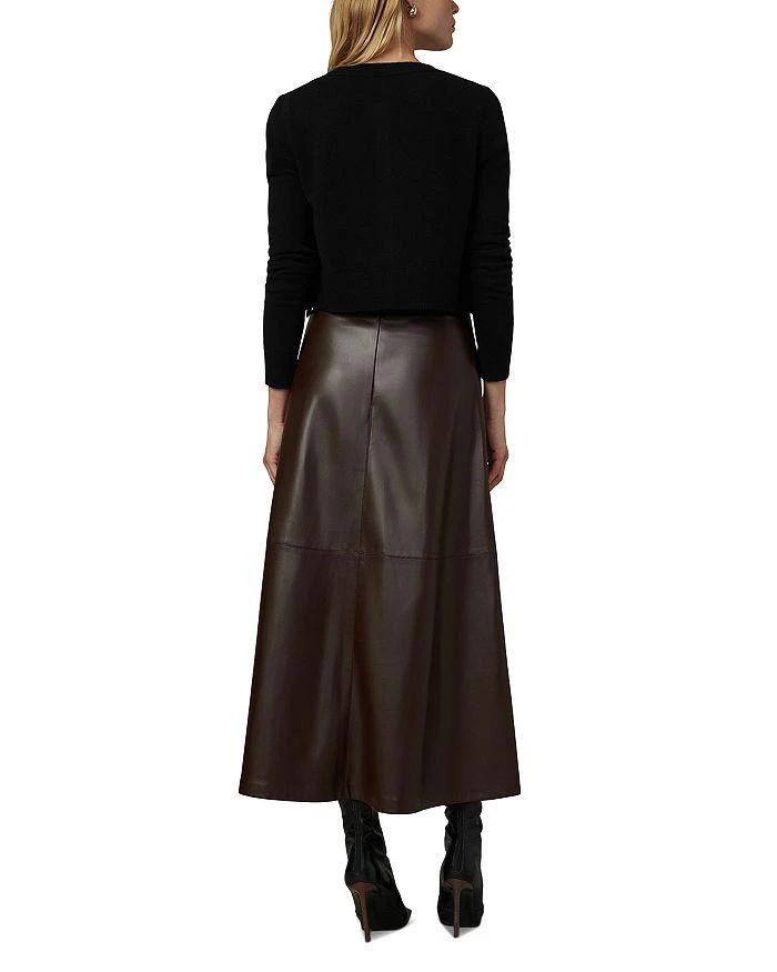 Joe's Jeans The Tavi Faux Leather Maxi Skirt 4