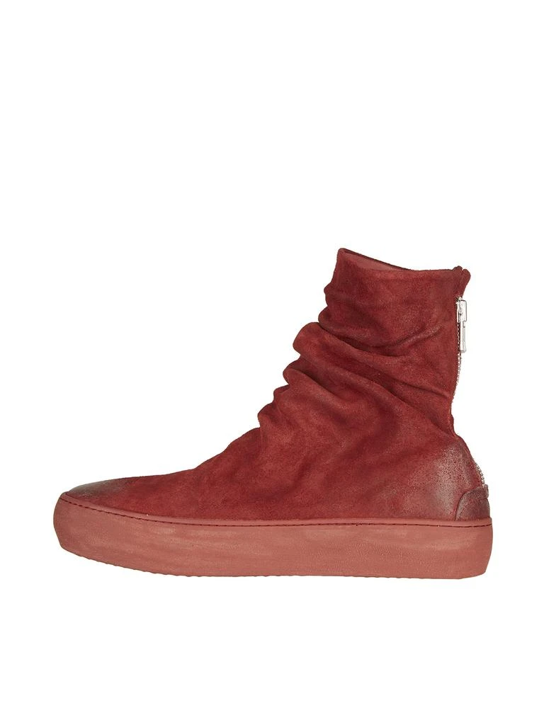 THE LAST CONSPIRACY HIGH LEATHER SLIPON WITH ZIP 4