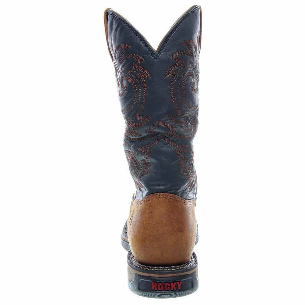Rocky Long Range 12 inch Waterproof Steel Toe Work Boots 3