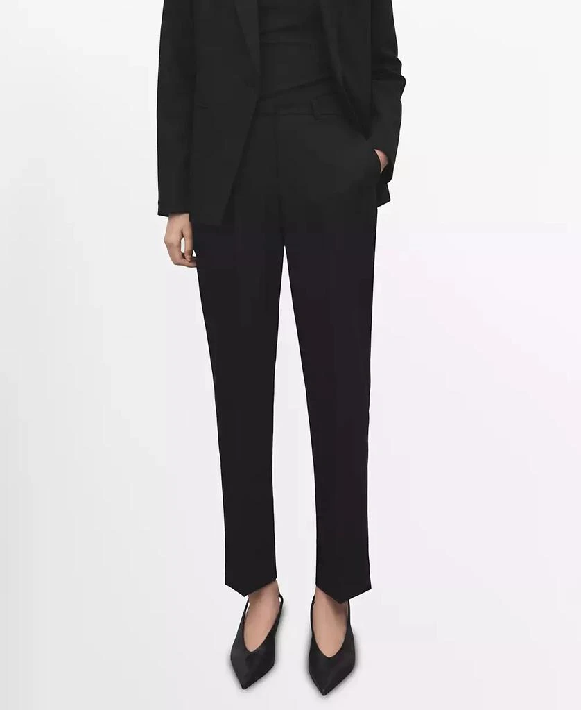 Mango Women
s Straight Suit Pants