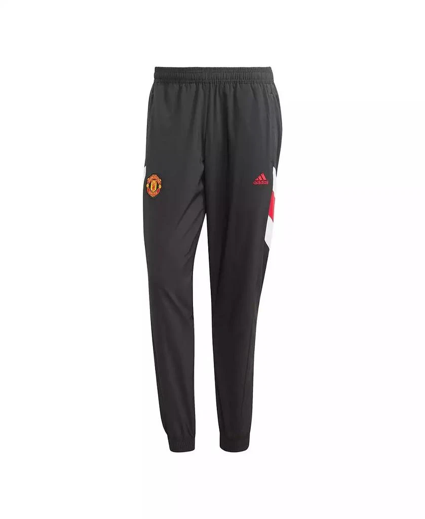 Adidas Men's Black Manchester United Football Icon Training Pants 1
