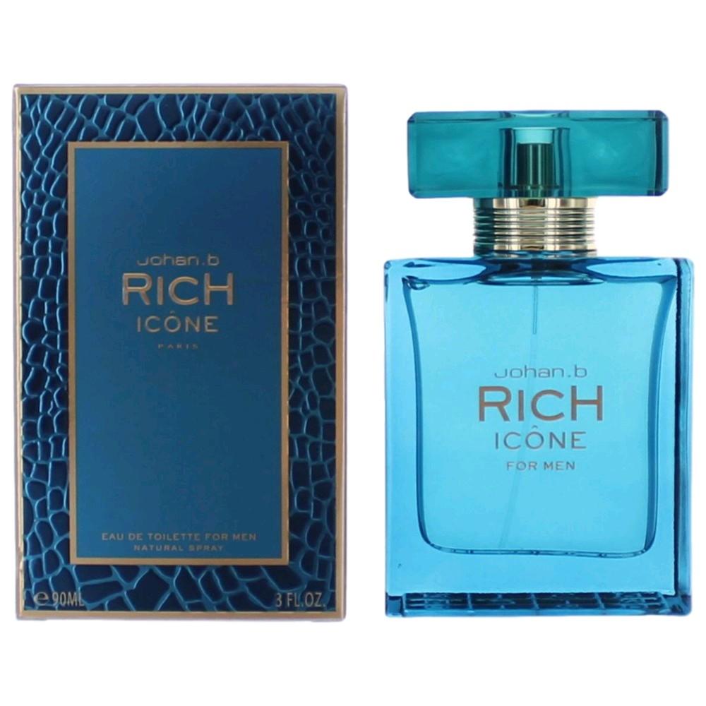 Johan B Rich Icone by , 3 oz Eau De Toilette Spray for Men