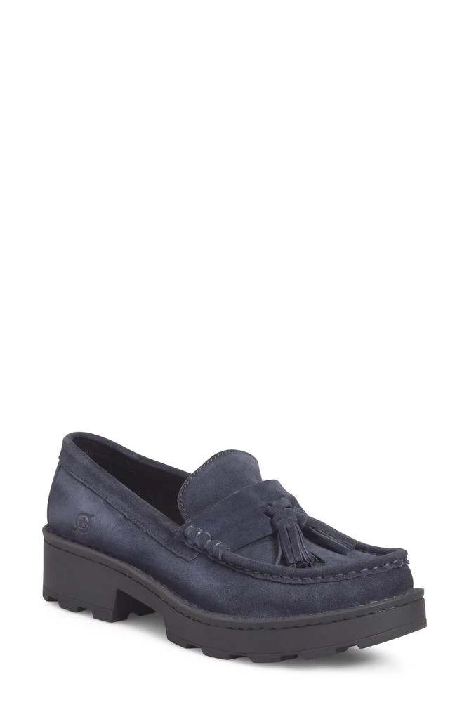 Born Capri Tassel Platform Loafer 1