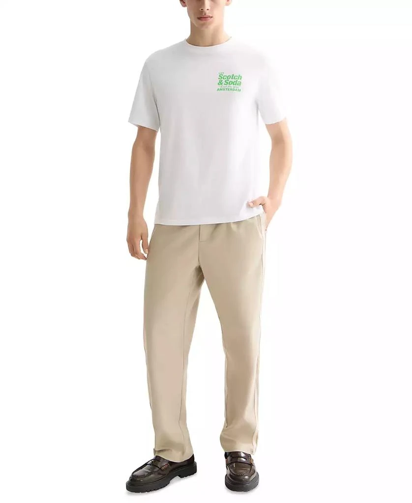 Scotch & Soda Men's Short Sleeve Logo Graphic Crewneck T-Shirt 2