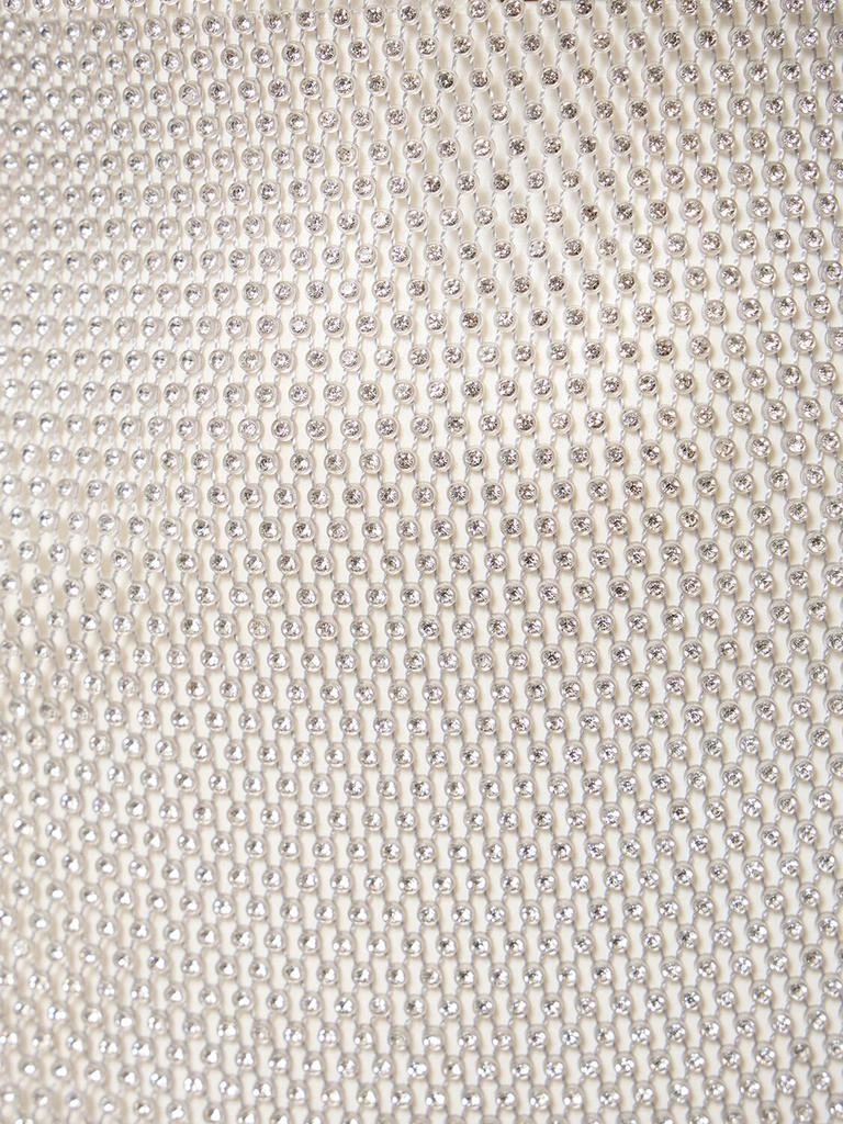 FANNIE SCHIAVONI Vanessa Crystal Mesh Midi Dress 3