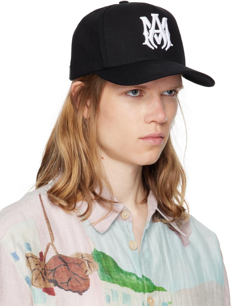 AMIRI Black Full Canvas MA Cap - Hats - Free Shipping - BeyondStyle