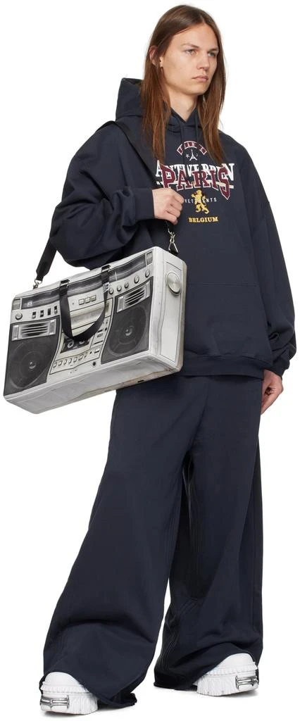 Vetements Navy Tourist Hoodie 4