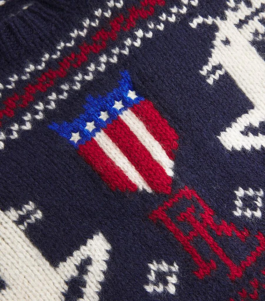 Ralph Lauren Wool Reindeer Sweater 5