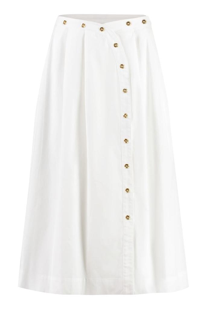 PINKO Pinko Ecuba Cotton Midi Skirt - Dresses & Skirts