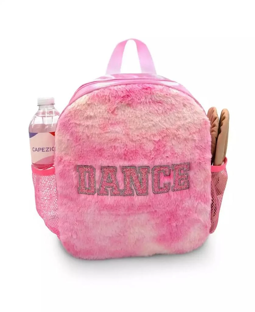 Capezio Girls Faux Fur Dance Backpack 5
