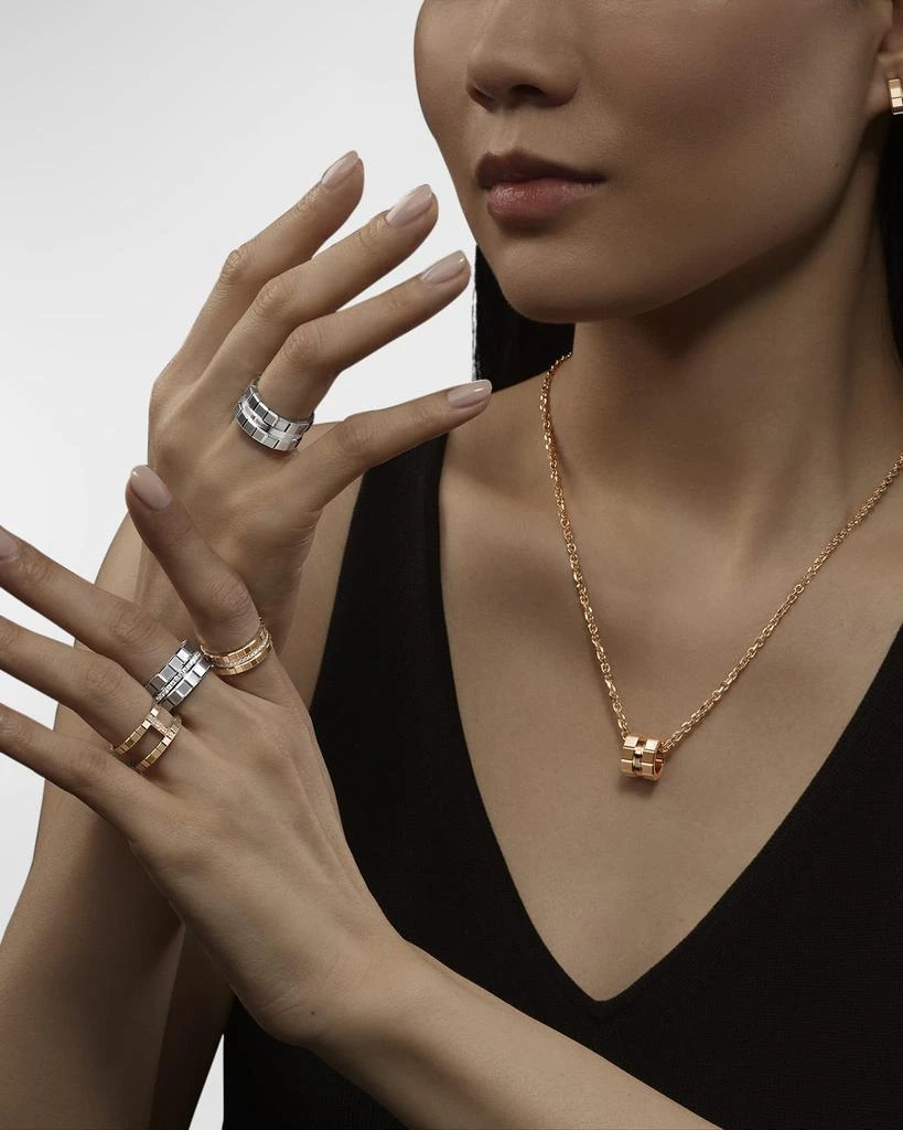 Chopard Ice Cube 18K Rose Gold Large Pendant Necklace 5