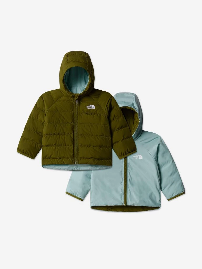 The North Face The North Face Baby Boys Reversible Perrito Hooded Jacket in Green
