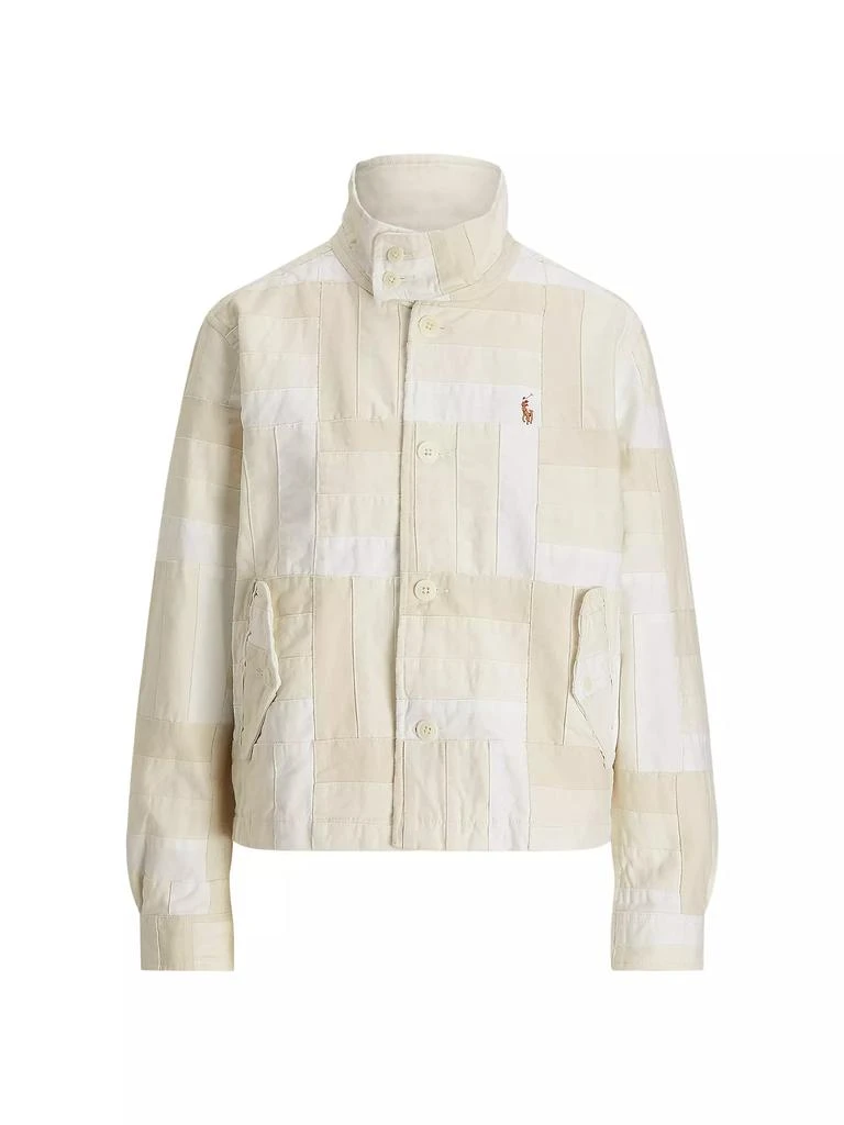 Ralph Lauren Patchwork Mock Turtleneck Jacket 1