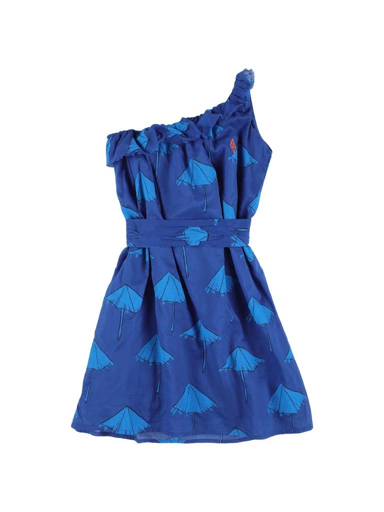 The Animals Observatory Umbrella Print Cotton Dress 1