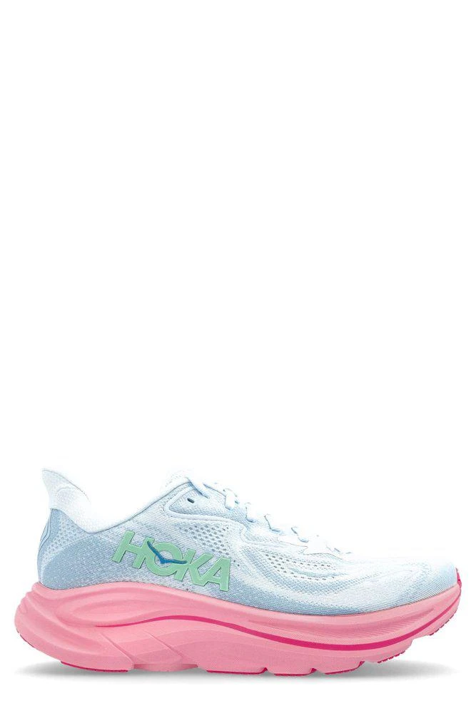 Hoka One One Hoka One One Clifton 10 Lace-Up Sneakers