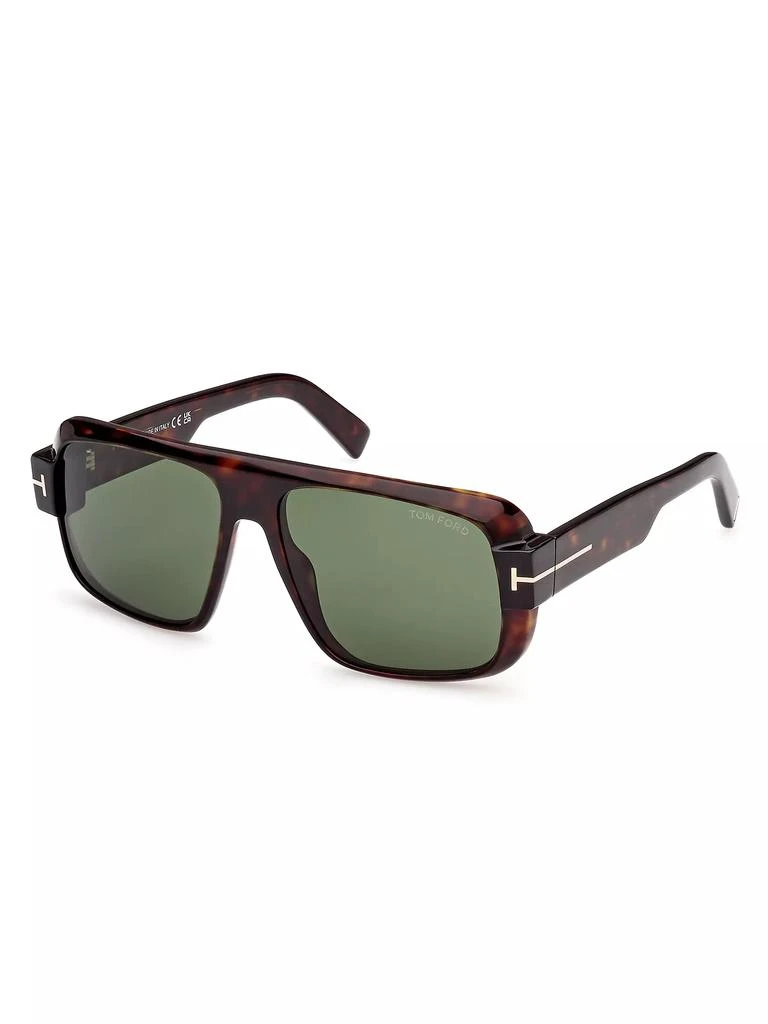 Tom Ford Turner 58MM Navigator Sunglasses 1
