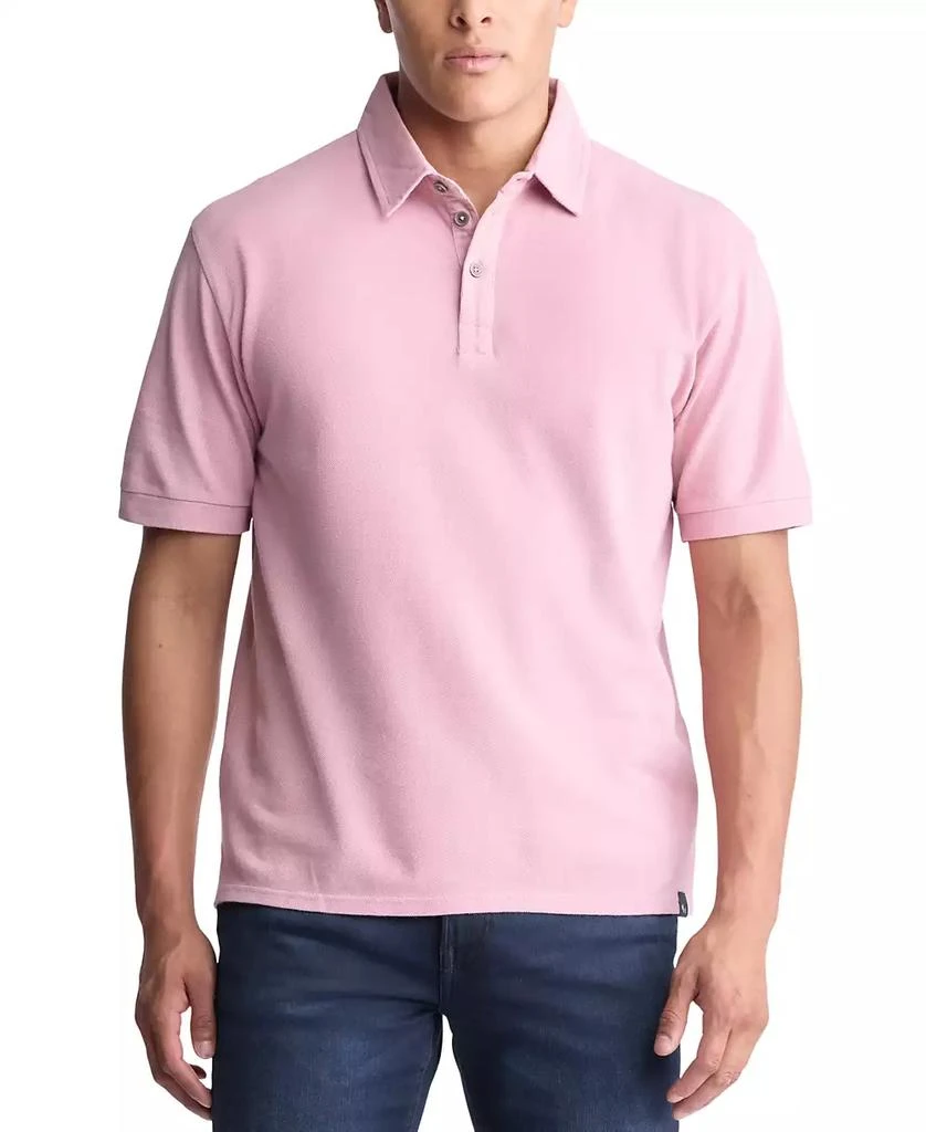 BUFFALO David Bitton Men's Kabold Cotton Washed Polo Shirt 1
