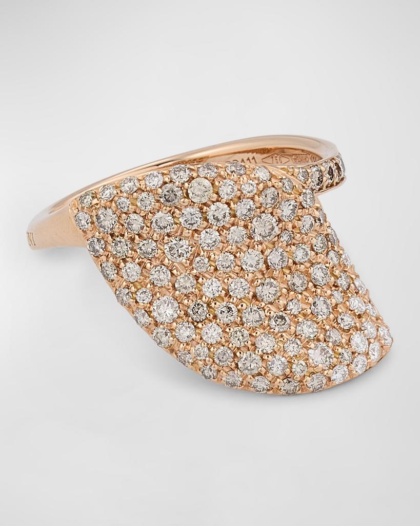 Pasquale Bruni 18k Rose Gold Aleluia Diamond Ring