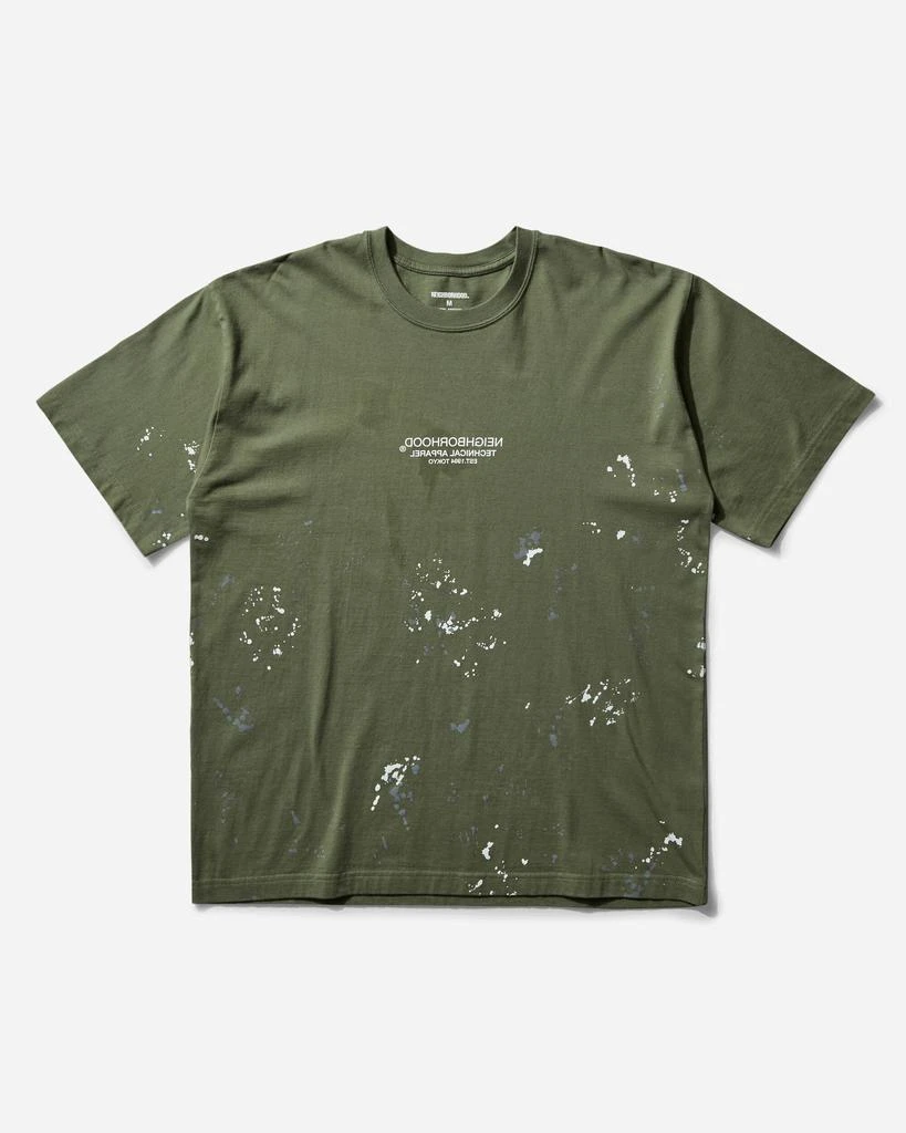 NEIGHBORHOOD Men's SS-14 T-Shirt Olive Drab 1