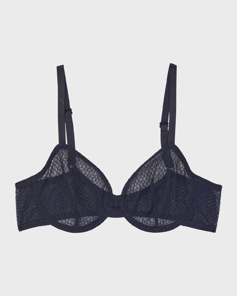 ELSE Kaleidoscope Embroidered Full-Cup Bra 1