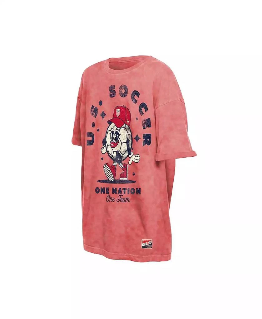 5th & Ocean Women's Red USWNT Throwback Oversized T-Shirt 2