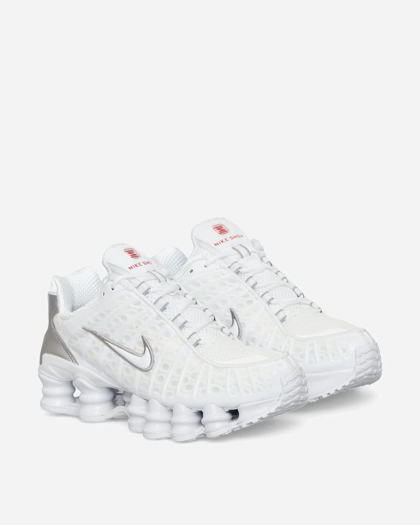 NIKE Women's Shox TL Sneakers White 3