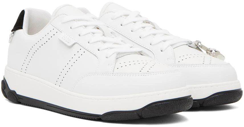 GCDS White Essential Nami Sneakers 4