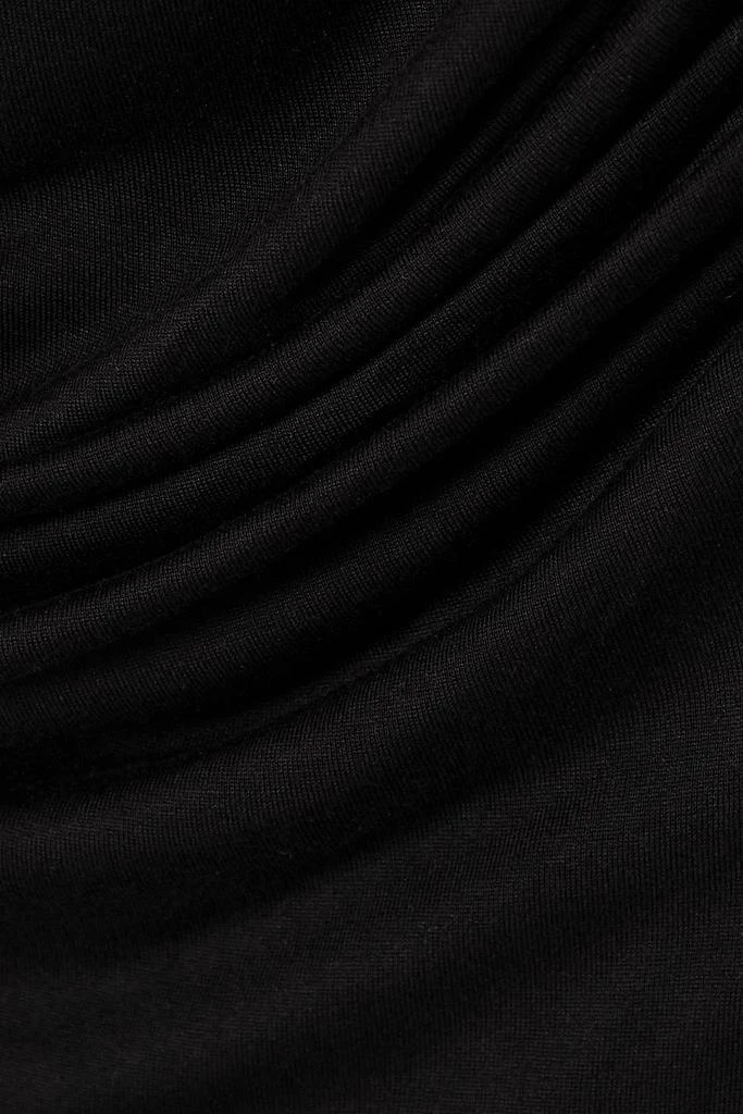 NINETY PERCENT Inver draped stretch-Micro Modal midi dress 4