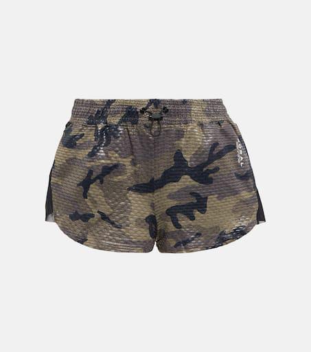 Koral Power Shiny Netz camouflage shorts