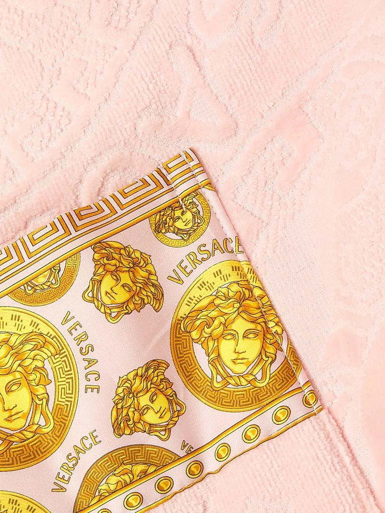 Versace Medusa Logo Plush Bathrobe 6
