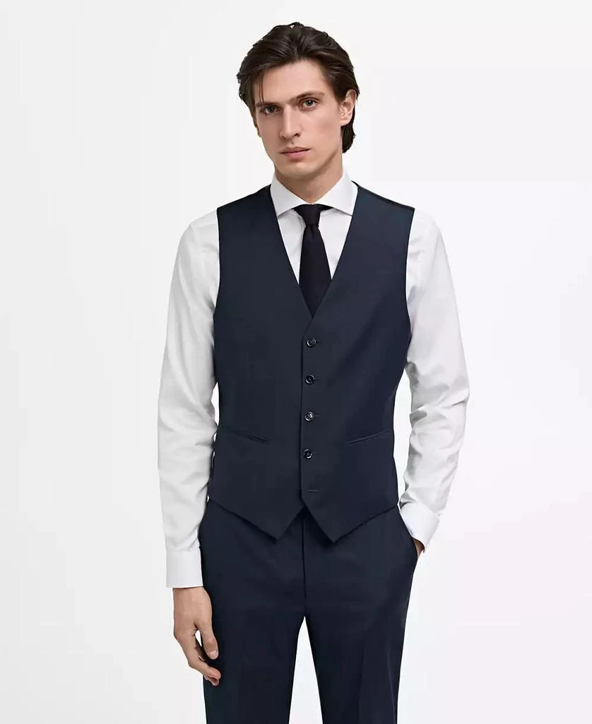 Mango Men's Slim-Fit Suit Vest 1
