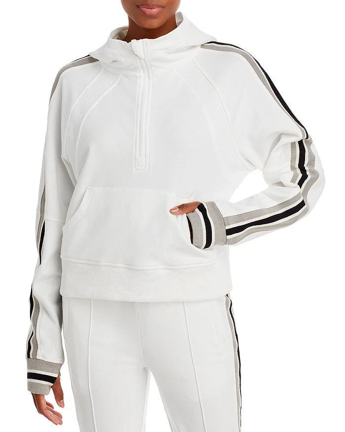 Blanc Noir Porto Athletic Stripe Hoodie 1