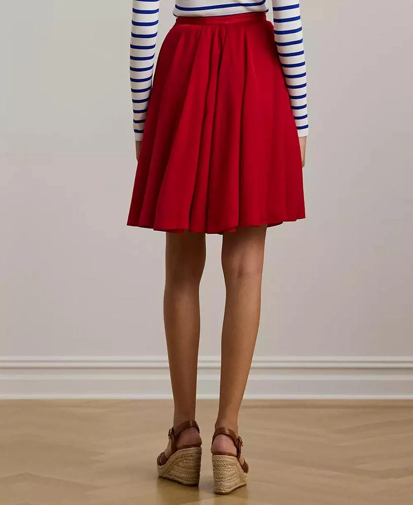 Ralph Lauren Women's Sandwashed Satin A-Line Skirt 3