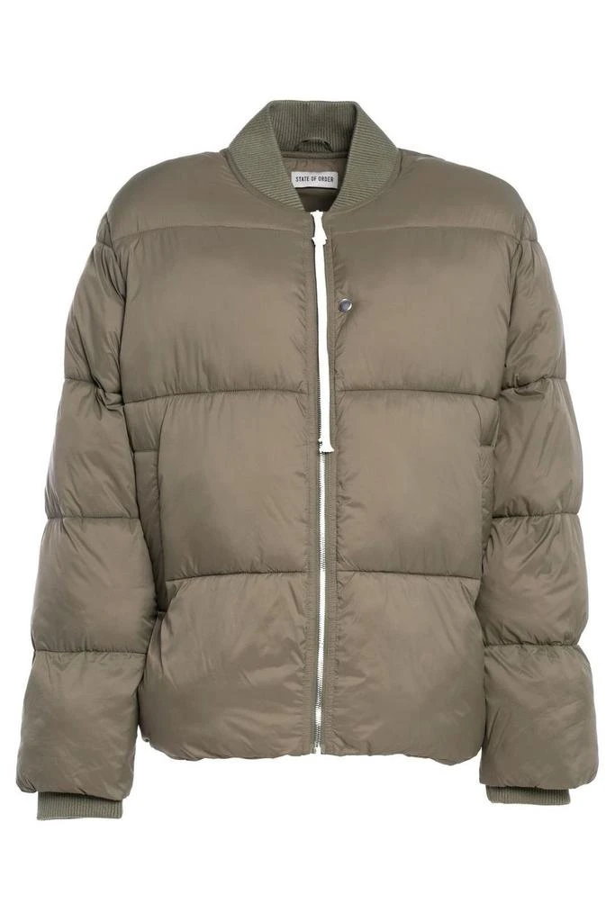 State Of Order State Of Order Zip-Up Padded Jacket