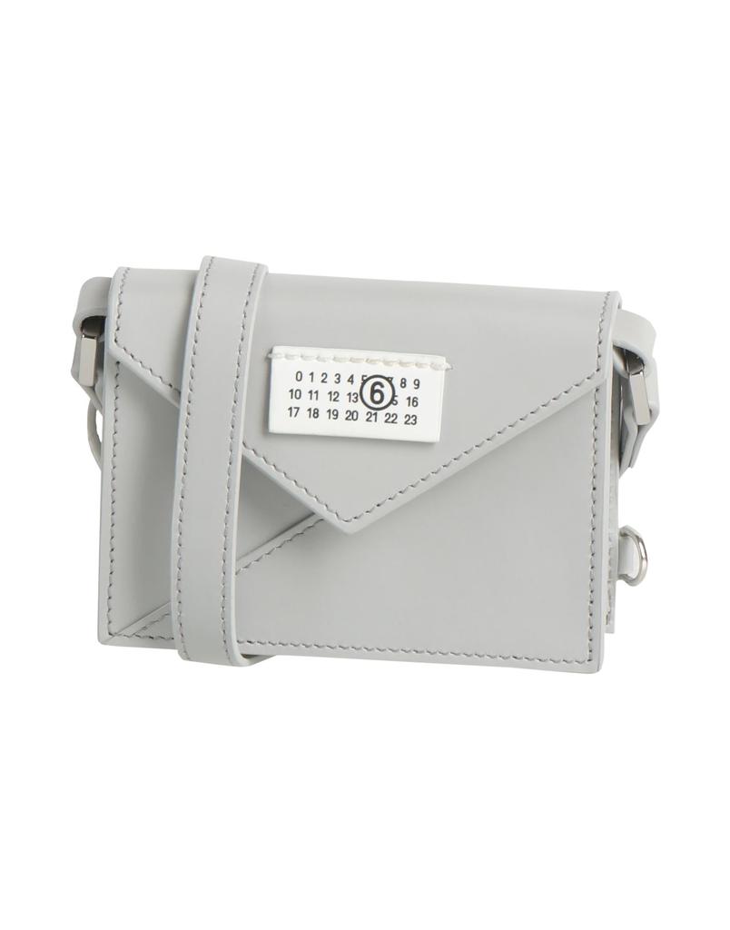 MM6 MM6 Maison Margiela Numbers-Patch Zipped Crossbody Bag
