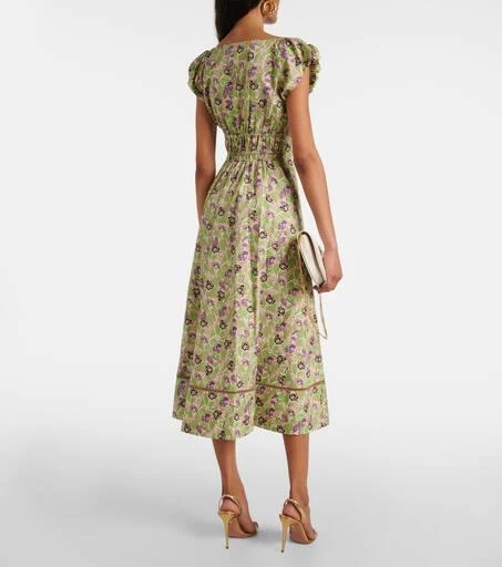Tory Burch Floral cotton midi dress 3