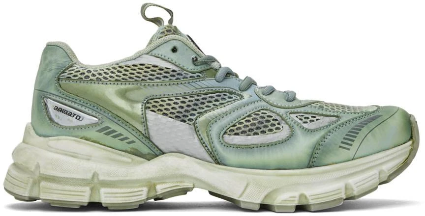 Axel Arigato Green Dip-Dye Marathon Sneakers 1