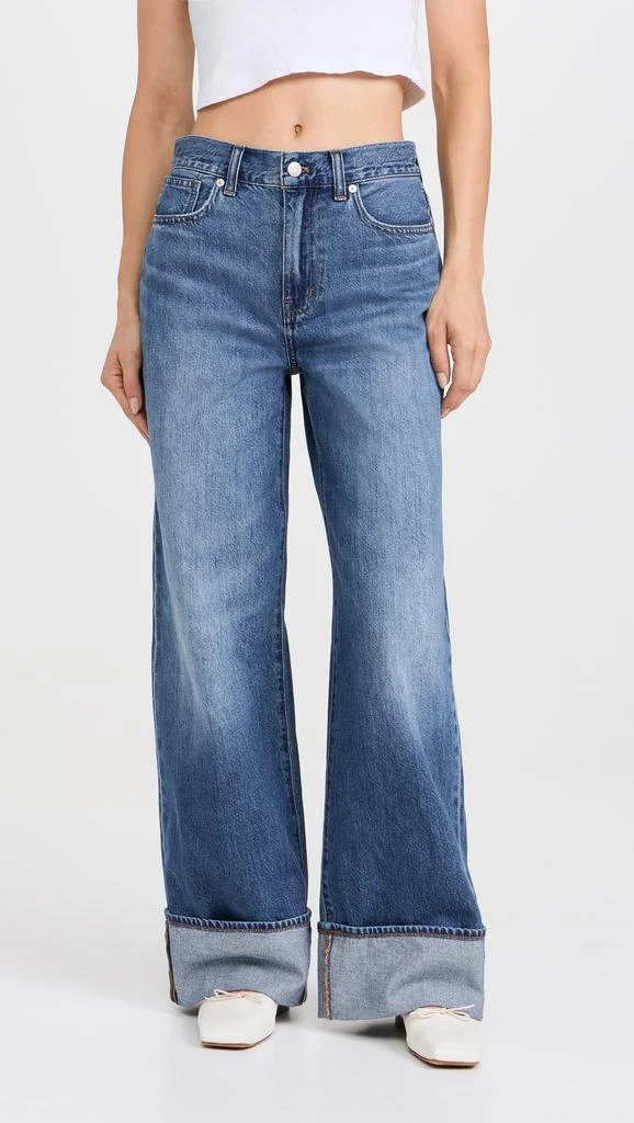 Madewell Cuffed Superwide Jeans 6