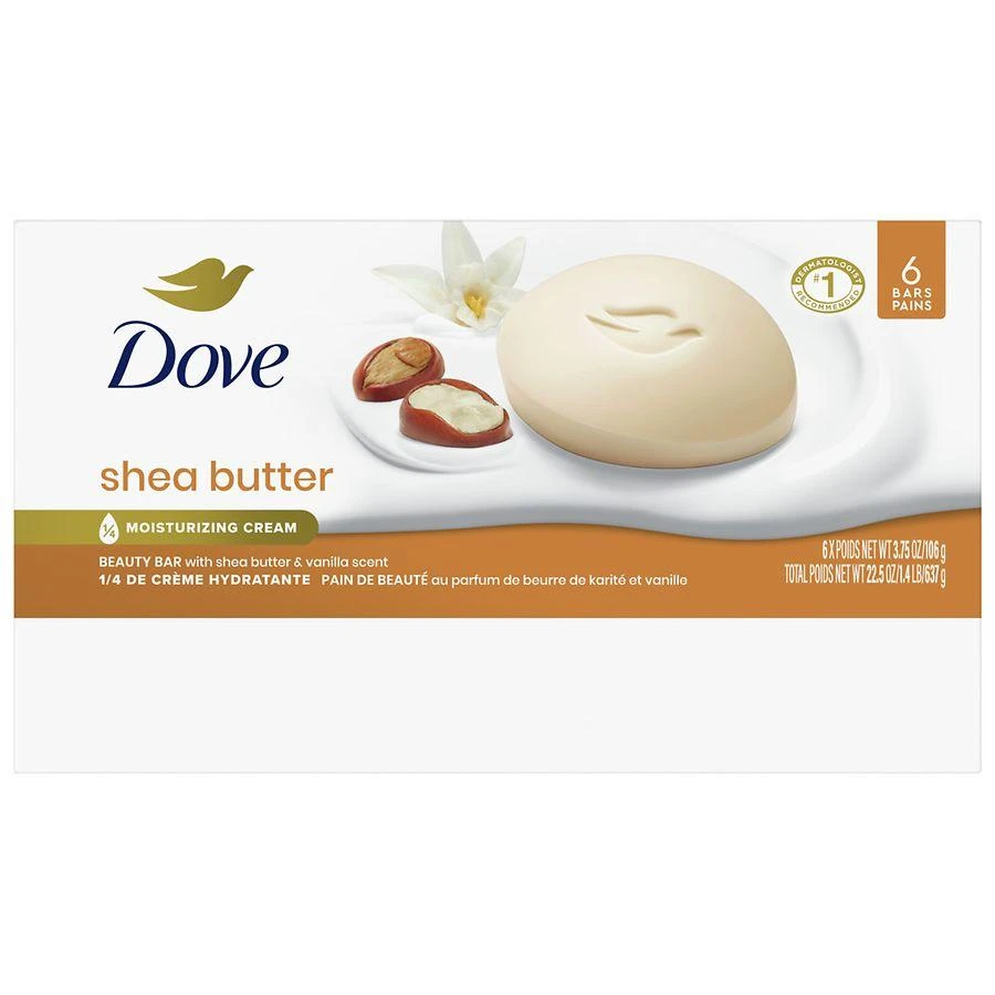 Dove Beauty Bar Soap Shea Butter 2