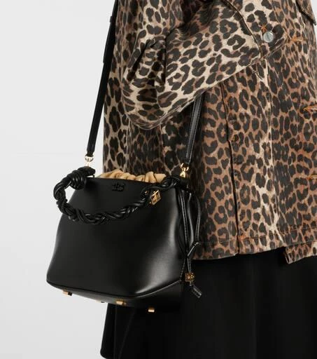 Ganni Bou leather bucket bag 2
