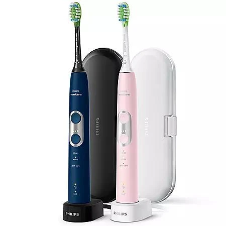 Philips Sonicare Philips Sonicare 6100 ProtectiveClean Power Toothbrush, 2 pk. - Choose Your Color 2