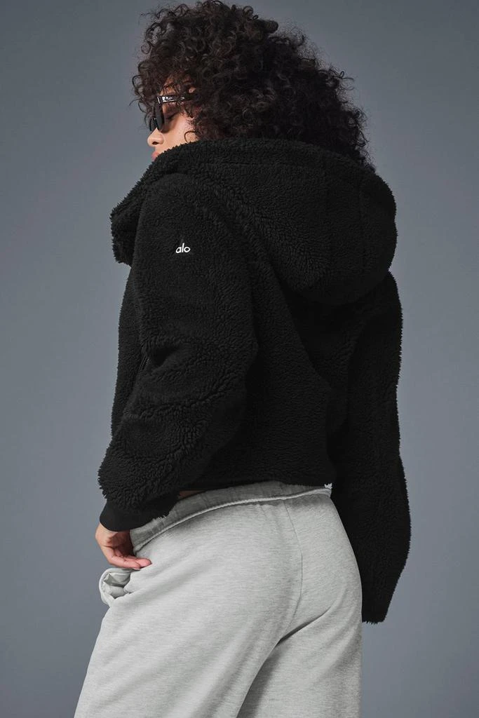 Alo Yoga Foxy Sherpa Jacket - Black 4