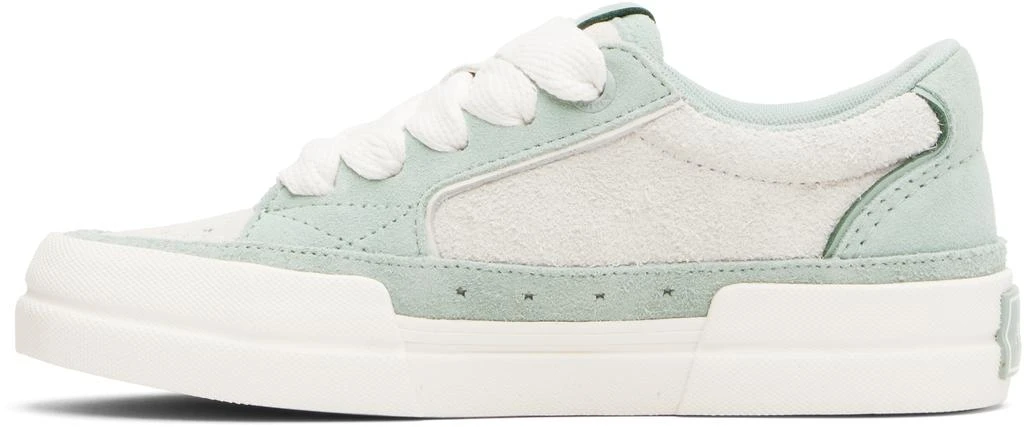 AMIRI Gray 
Green Sunset Skate Sneakers 3