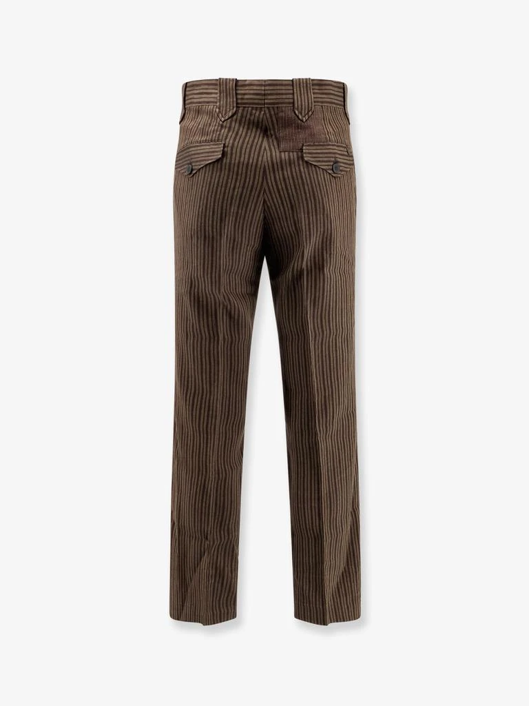 Enfants Riches Deprimes Linen blend striped trousers 2